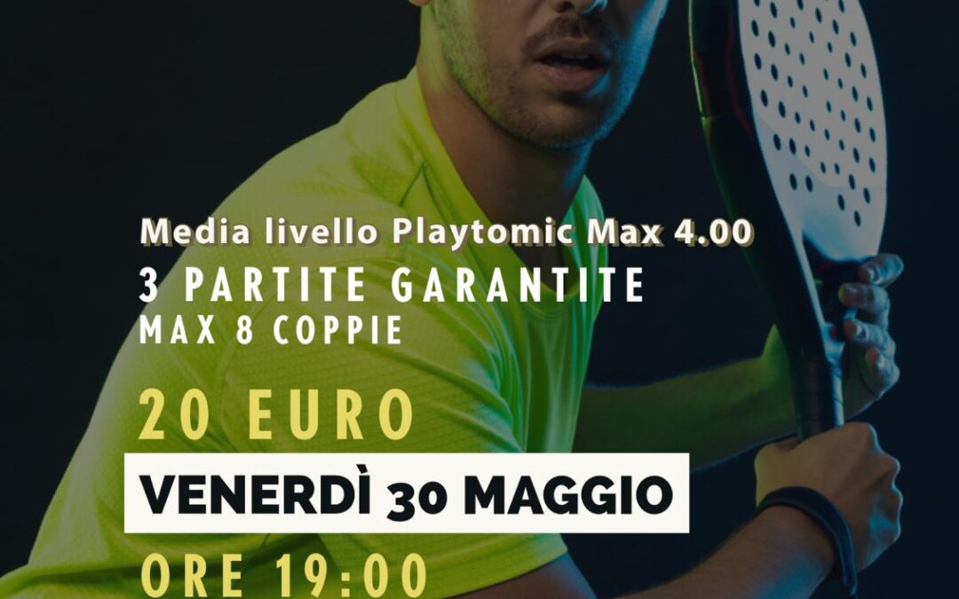 TORNEO MASCHILE SERALE